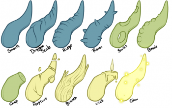 Fetterlings Horn Texture Rarity Guide (Click for Larger View)